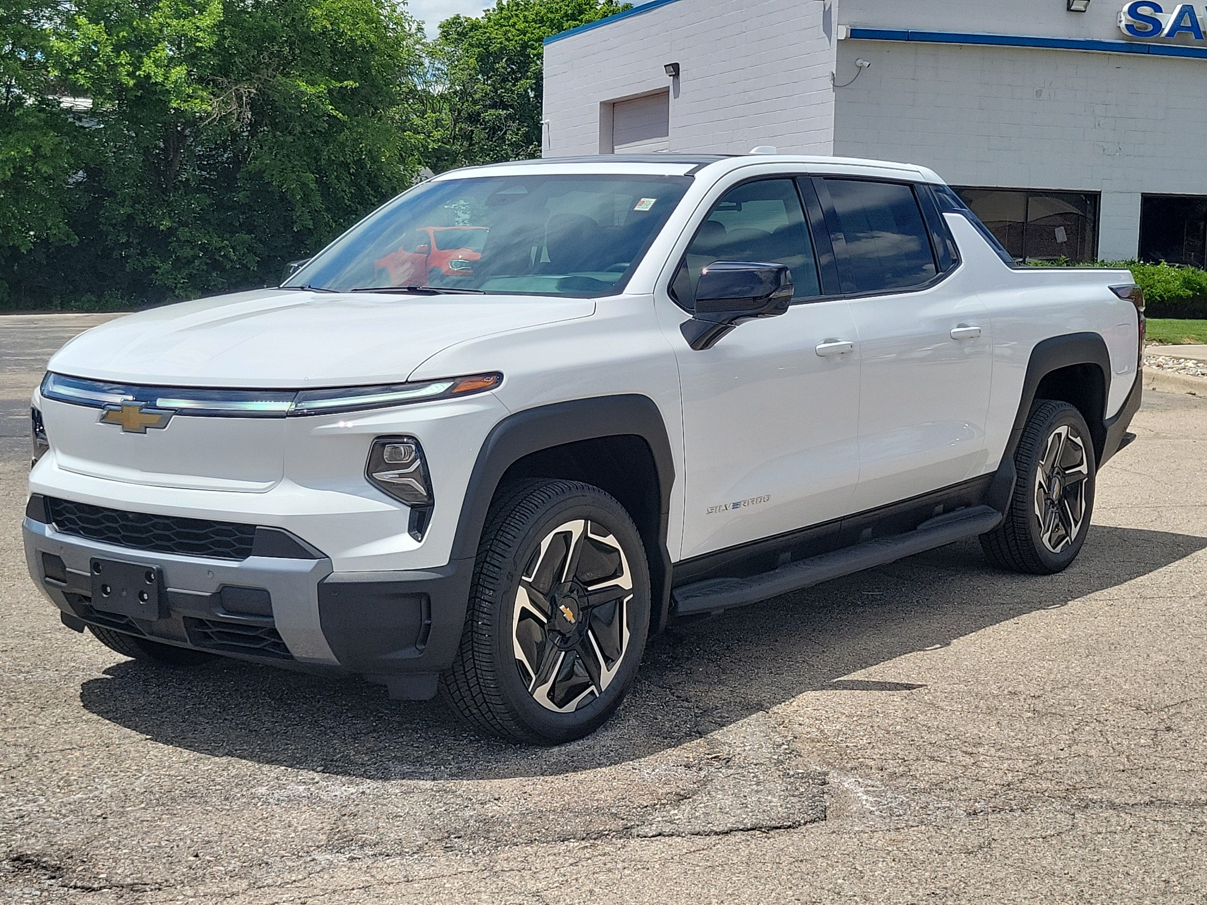 2026 Chevrolet Silverado EV — side profile view