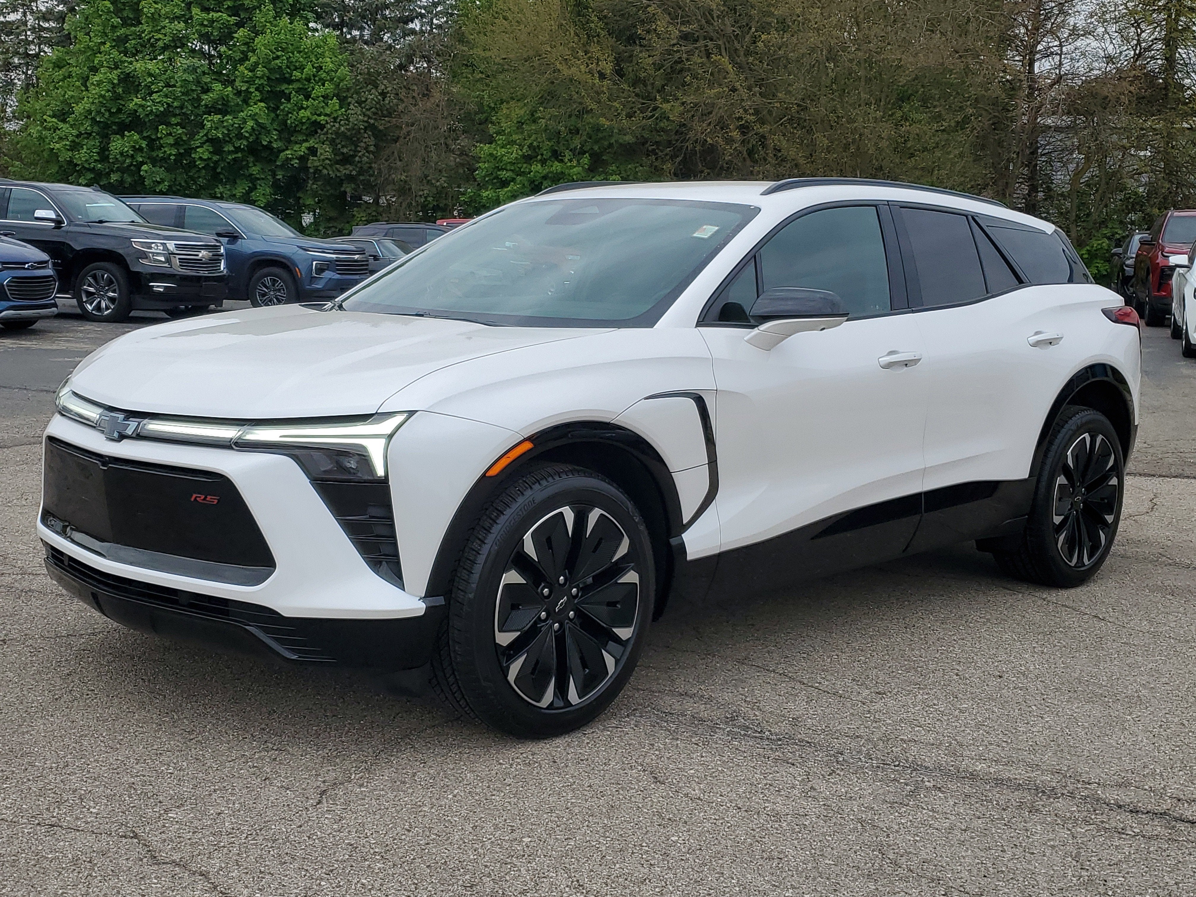 2025 Chevrolet Blazer EV — side profile view