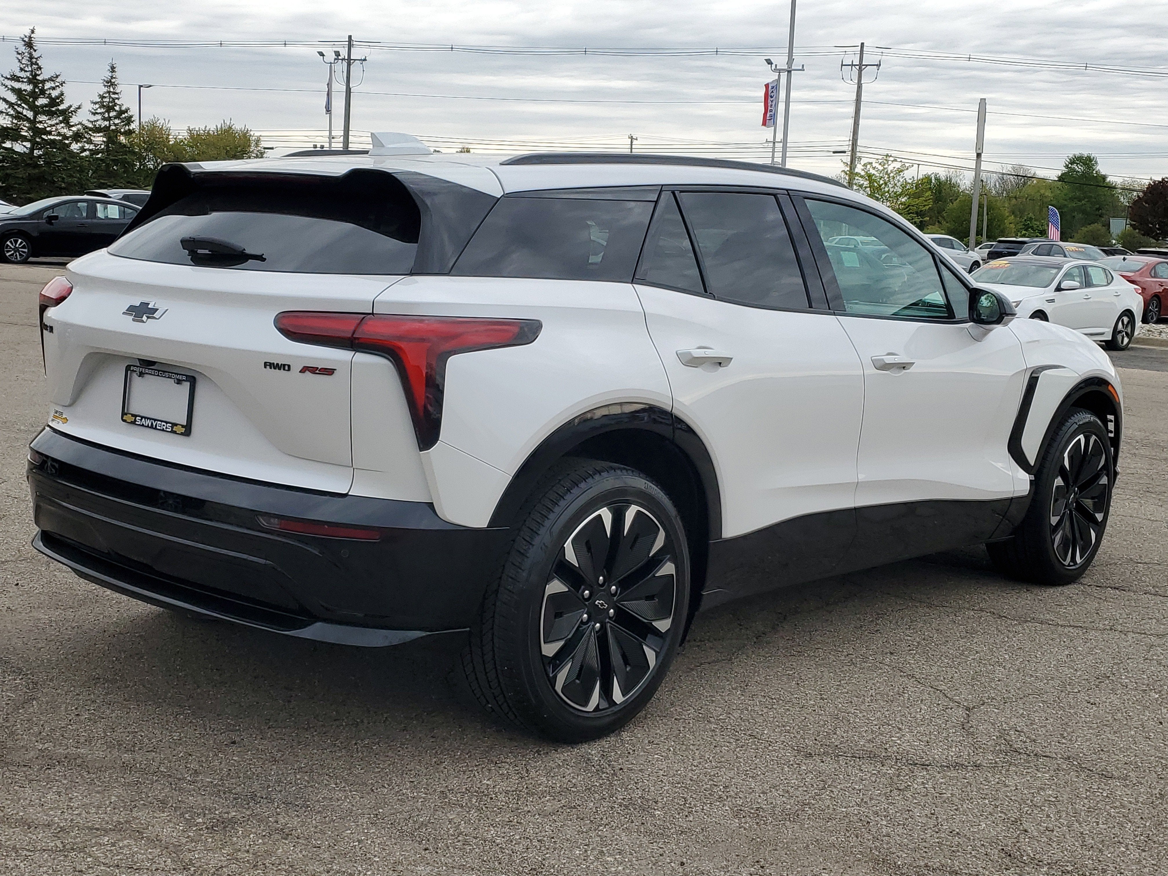 2025 Chevrolet Blazer EV — interior view
